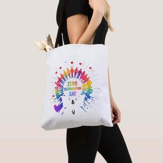 Zero Discrimination Day  Tote Bag (Dichtbij)