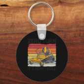 Zero draait zijn manier waarop ik Funny Gardening  Sleutelhanger (Voorkant)