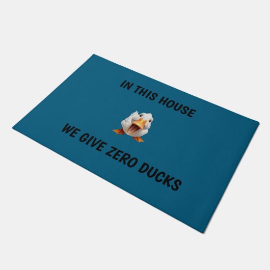 ZERO DUCKS DEURMAT (Schuin)