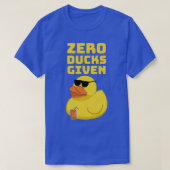 Zero Ducks Gegeven Funny Duck Shirt voor Pun-liefh (Design voorkant)