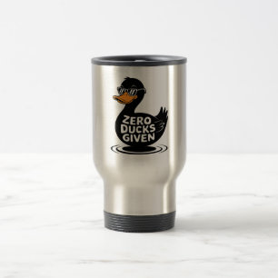 Zero Ducks Gezien - Grappig Cool Duck Design Reisbeker