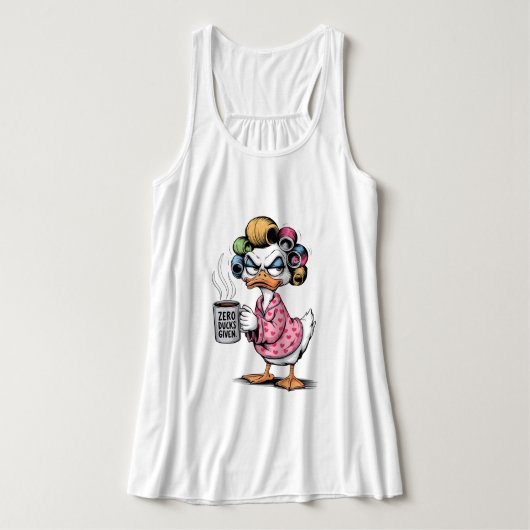 Zero Ducks Given  Tanktop (Design voorkant)