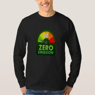 Zero Emissies Eigenaar   Elektrische Auto Rijd De  T-shirt