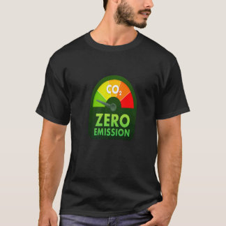 Zero Emissies Eigenaar   Elektrische Auto Rijd De  T-shirt