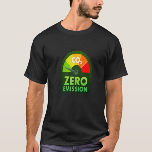 Zero Emissions Owner   Electric Car Drive The Futu T-shirt (Voorkant)