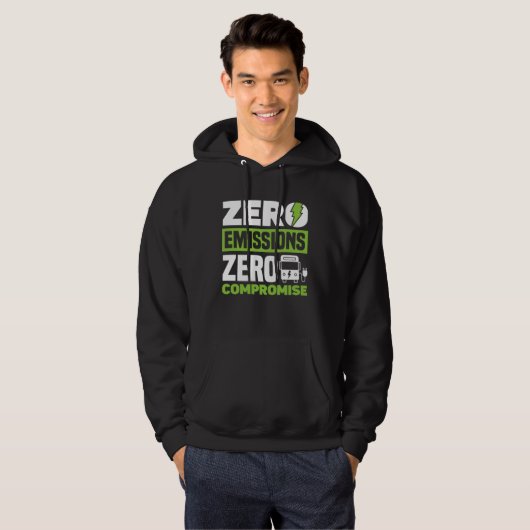 Zero Emissions Zero Compromise Battery Electric Ve Hoodie (Voorkant volledig)