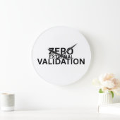 Zero External Validation Modern Acrylic Clock Grote Klok (Huis)