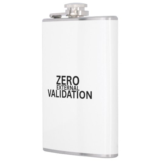 Zero Externe Validatie Modern Heupfles (Links)