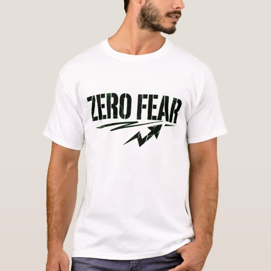 Zero Fear Attitude Logo T-shirt (Voorkant)