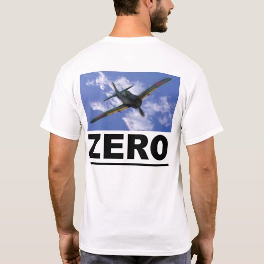 Zero Fighter T-shirt (Achterkant)