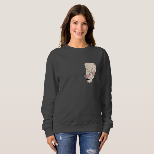 Zero Filter Sweatshirt - Vet en Echt (Voorkant volledig)