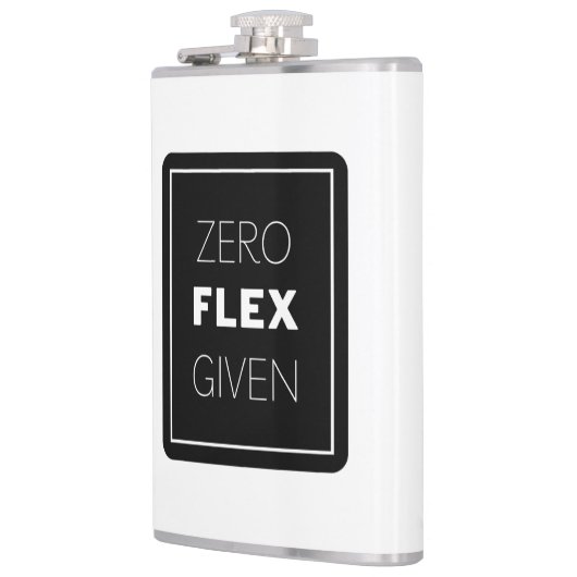 Zero Flex voor modern offerteontwerp Heupfles (Links)