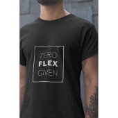 Zero Flex voor modern offerteontwerp T-shirt