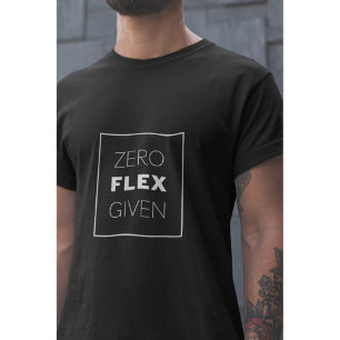 Zero Flex voor modern offerteontwerp T-shirt