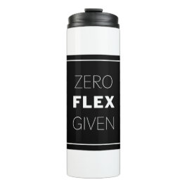 Zero Flex voor modern offerteontwerp Thermosbeker
