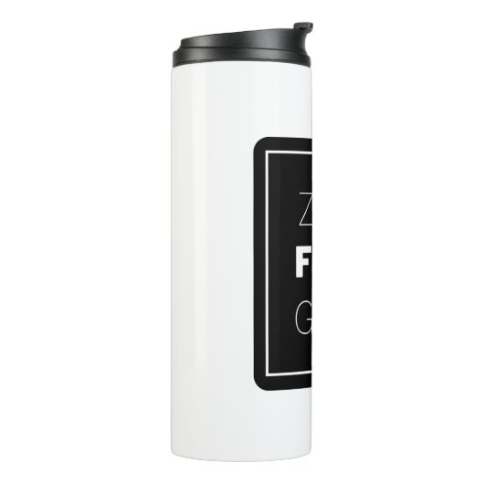 Zero Flex voor modern offerteontwerp Thermosbeker (Gedraaid links)