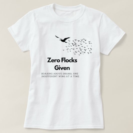 Zero Flocks gegeven sweatshirt (Design voorkant)