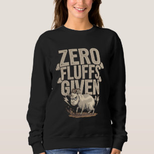 Zero Fluffs krijgt een Humor van Funny Angry Goat Trui