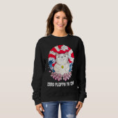 Zero Fluffs to Give Cat Cat Mom Kitten Cat Dad Trui (Voorkant volledig)