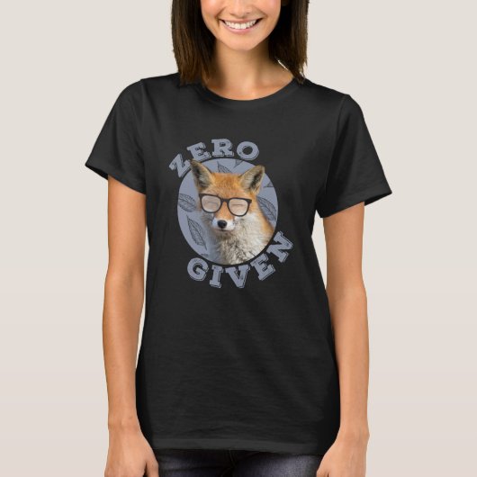 Zero Fox geeft Fox T-shirt (Voorkant)