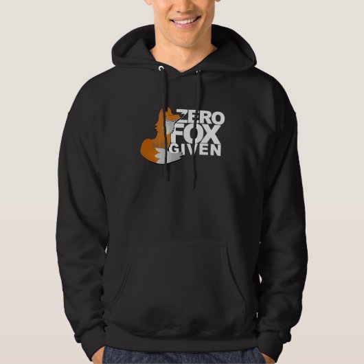 Zero Fox Gegeven Fox Gag Hoodie (Voorkant)