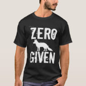 Zero Fox Given T-shirt (Voorkant)