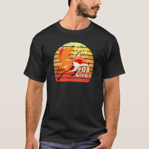 Zero Fox toegediend als paardenvarken T-shirt