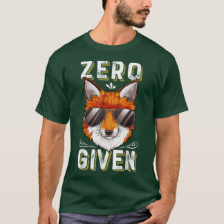 ZERO FOXS TOEGEDIEND T-SHIRT