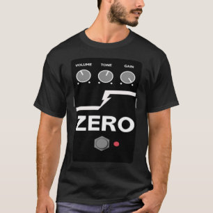 Zero Gitaar Vervorming Effect Pedaal Beste Mannen  T-shirt