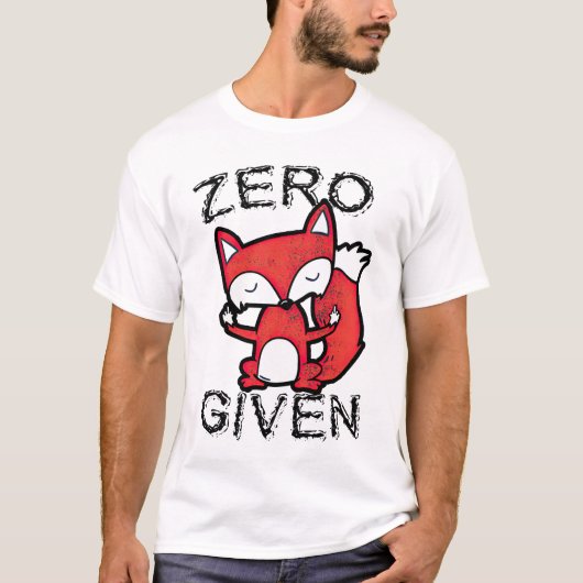 Zero Given T-shirt (Voorkant)