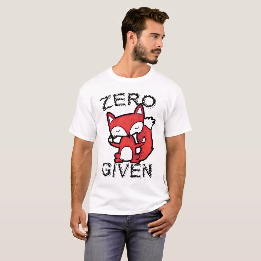 Zero Given T-shirt (Voorkant volledig)
