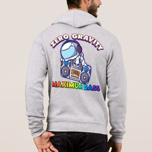 Zero Gravity Astronaut Hoodie (Achterkant)