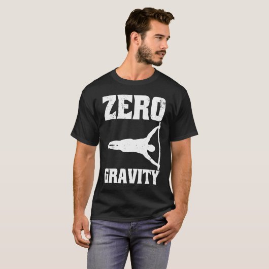 Zero Gravity Menselijke Vlag Calisthenics en Straa T-shirt (Voorkant volledig)