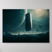 Zero Gravity Monolith Poster (Voorkant)
