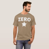 Zero Grunge Alternative Star Pumpkins 90s Rock Ban T-shirt (Voorkant volledig)
