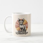 Zero Haar Maximale Liefde Sphynx Retro Koffiemok (Links)