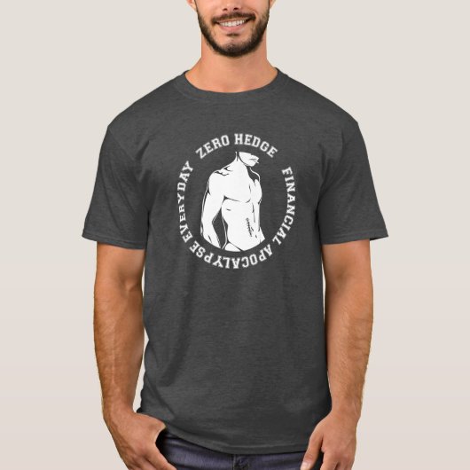 Zero Hedge Stock Market Shirt (Voorkant)