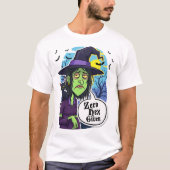 Zero Hex krijgt T-shirt voor grappige heks Hallowe (Voorkant)