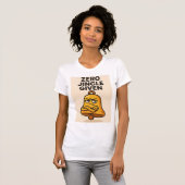 Zero Jingle Given – Sassy Bell Christmas Tee T-shirt (Voorkant volledig)