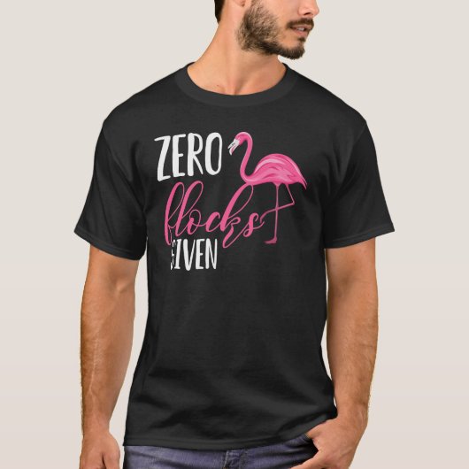 Zero-koppels met grappig T-shirt van Flamingo Gift (Voorkant)