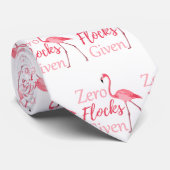 Zero-koppels met grappige flamingo stropdas (Opgerold)