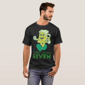 Zero Lucks gegeven St Patrick's Day St Paddys Day T-shirt (Voorkant volledig)