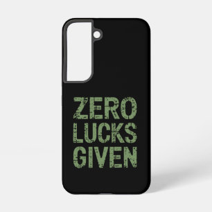 Zero Lucks Gezien St. Paddy's Day Hilarische Patri Samsung Galaxy Hoesje