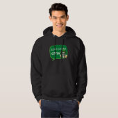 Zero Lucks Given  St Patrick s Day St Paddys Day   Hoodie (Voorkant volledig)