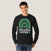 Zero Lucks heeft grappige Ierse St Patrick S Day g T-shirt (Voorkant volledig)