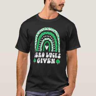 Zero Lucks krijgt grappige Ierse St Patrick's Day T-shirt
