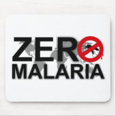 Zero Malaria Mousepad Muismat (Voorkant)