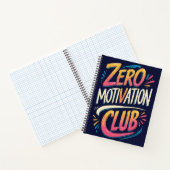 Zero Motivation Club Notitieboek (Binnen)
