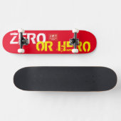 ZERO OF HERO Skateboard (Horizontaal)