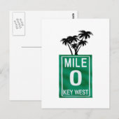 ZERO OM TE GAAN BRIEFKAART (Voorkant / Achterkant)